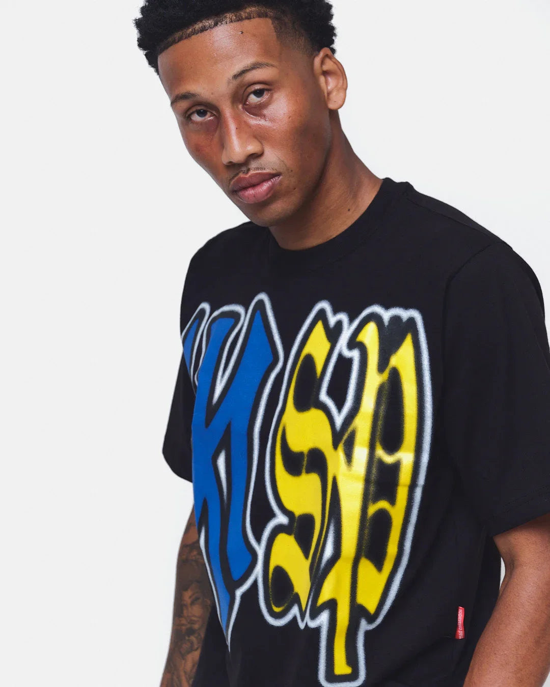T-SHIRT RUPTURE BLACK