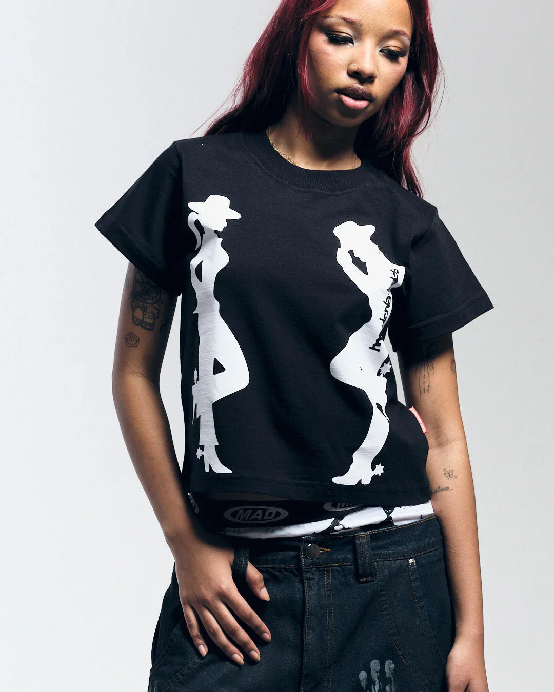 T-SHIRT COWBOY BLACK