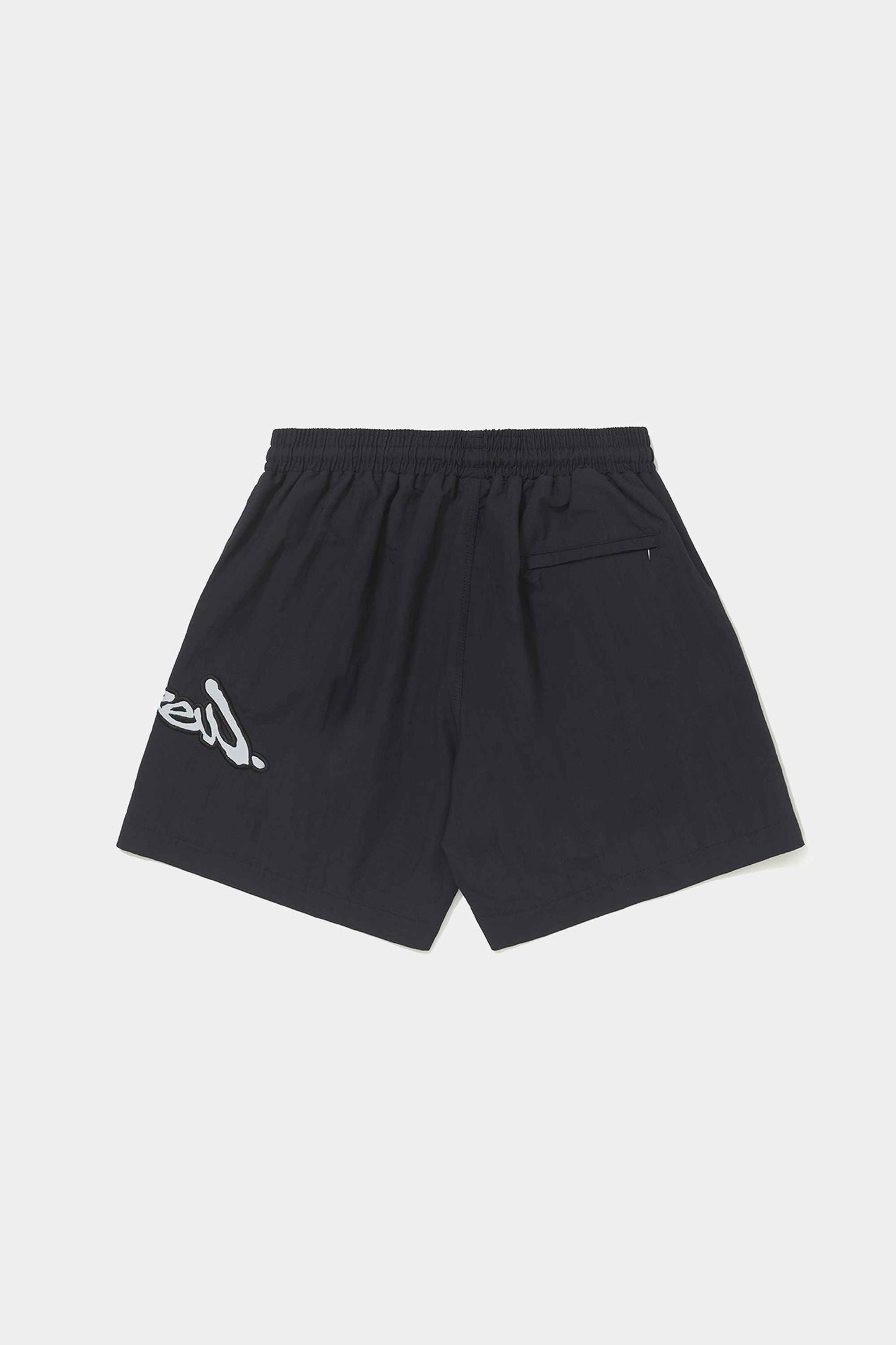 Shorts Barra Crew Assinatura Logo Refletivo (Black)