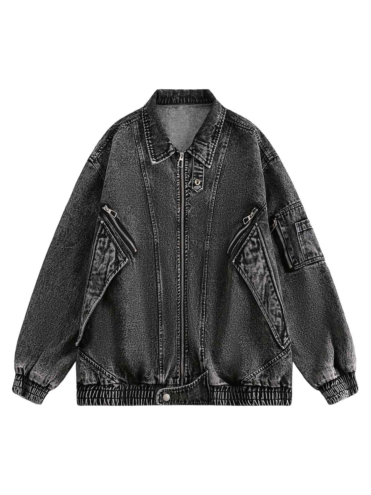 JAQUETA DECONSTRUÍDA DENIM