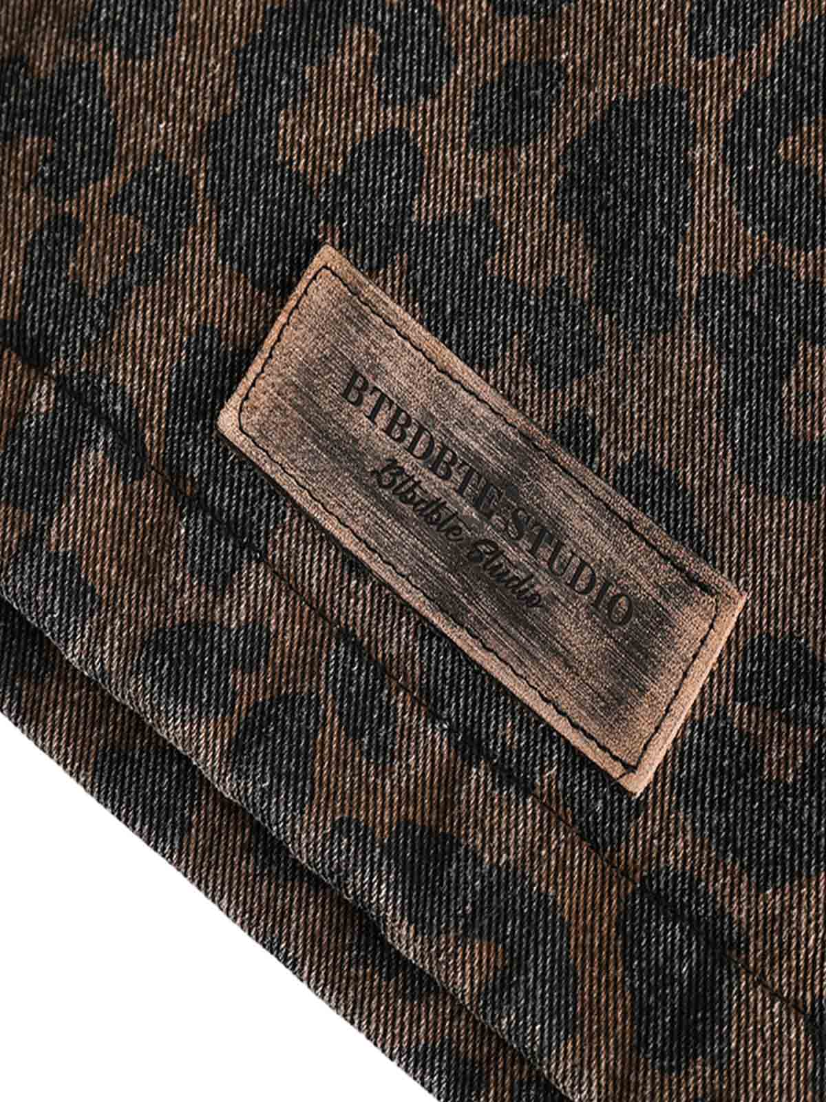 JAQUETA CHEETAH WASHED
