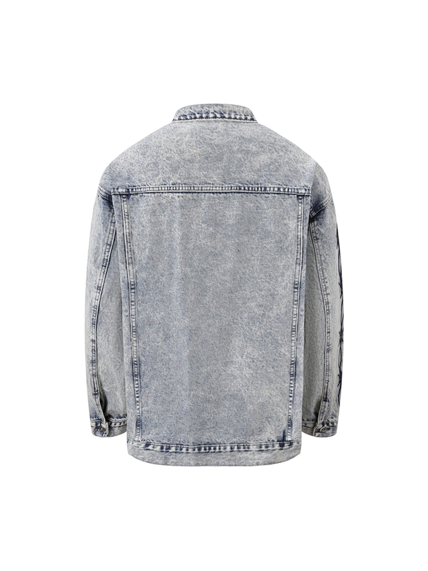 JAQUETA THORN EMBROIDERED DENIM