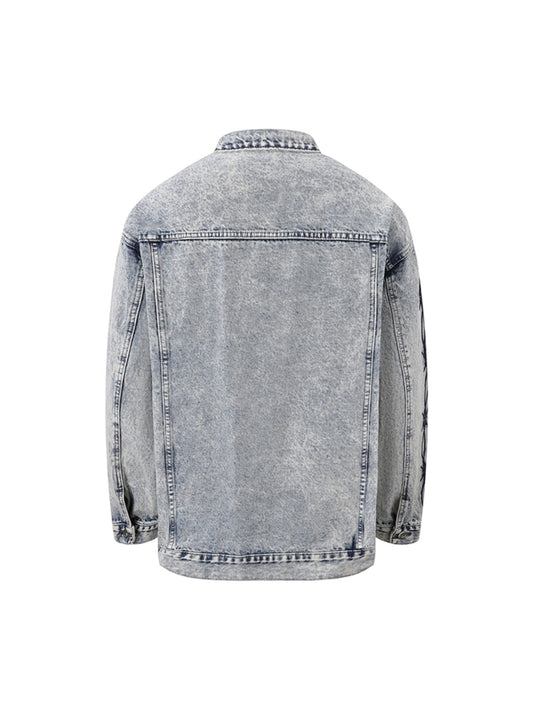 JAQUETA THORN EMBROIDERED DENIM