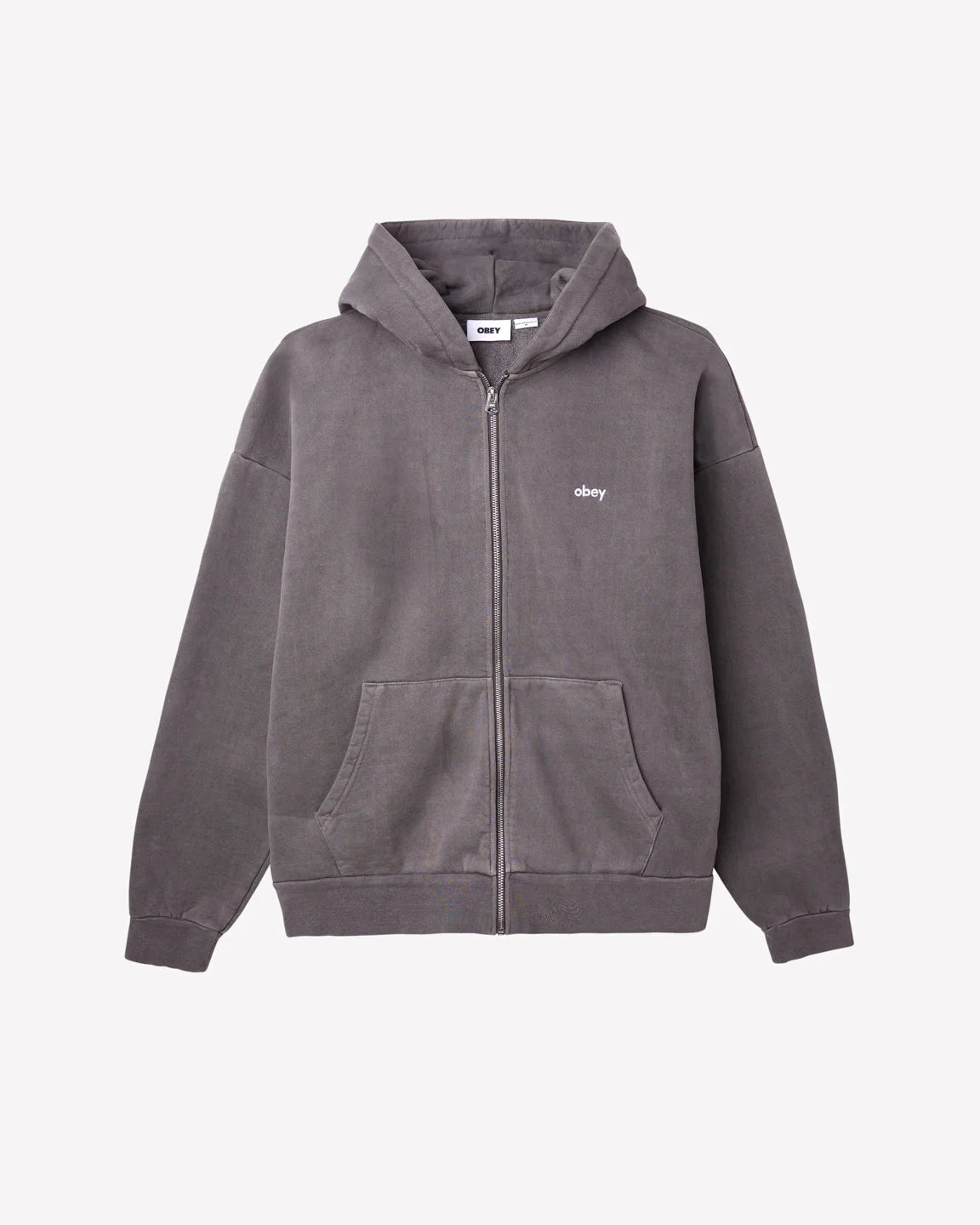 LOWERCASE PIGMENT ZIP HOOD