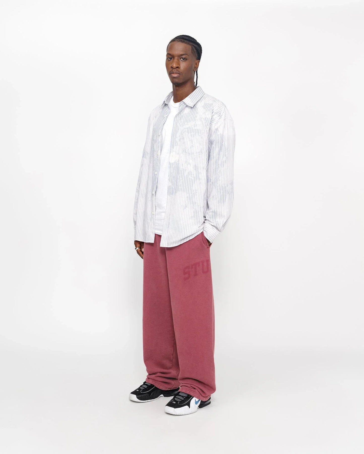 CALÇA FLEECE FADED GRAPHIC