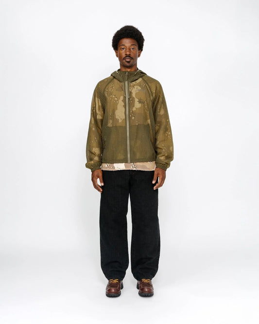 CALÇA CANVAS NEEDLEPUNCH OVERSIZED