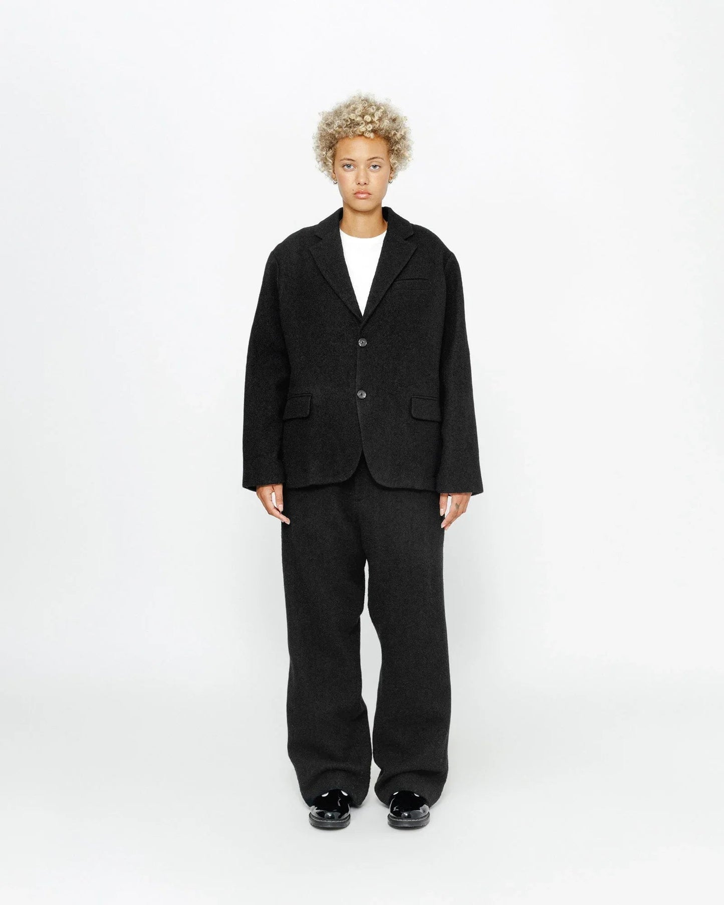 CALÇA RELAXED TEXTURE WOOL