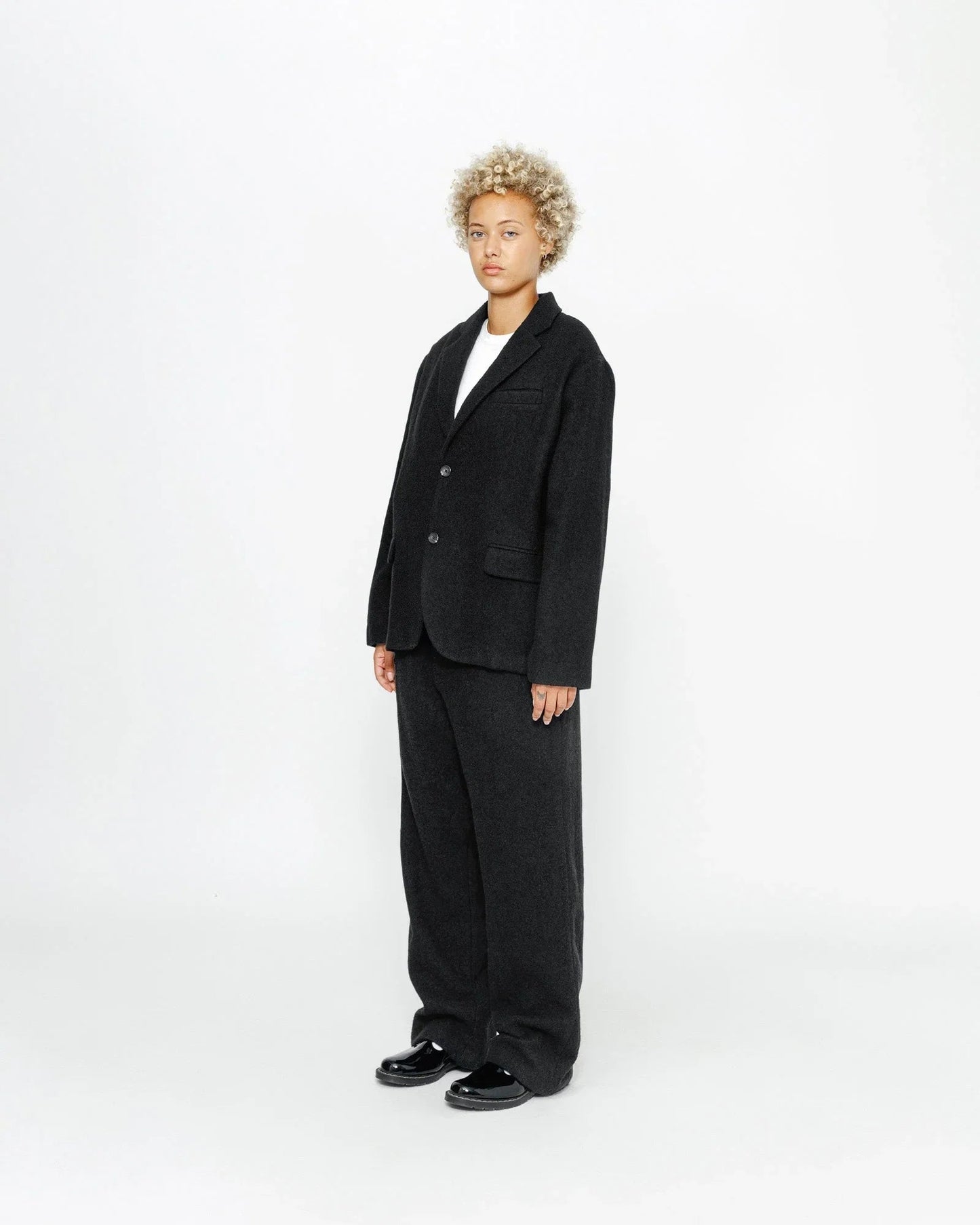 CALÇA RELAXED TEXTURE WOOL