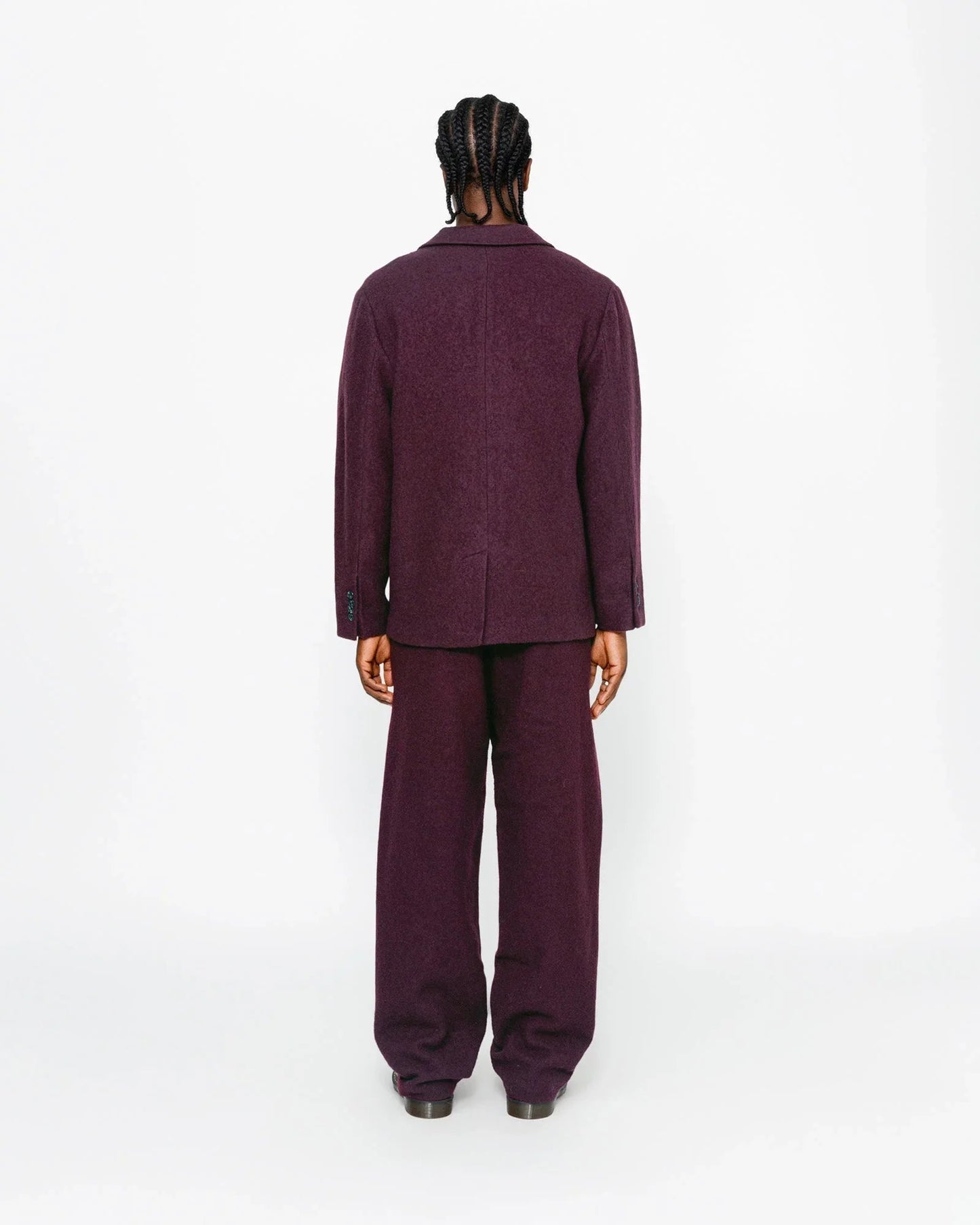 CALÇA TEXTURADA WOOL RELAXED