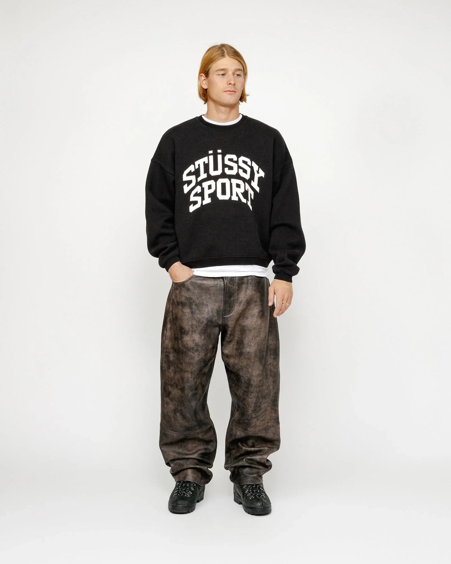 CREW CRACKLE OVERSIZED