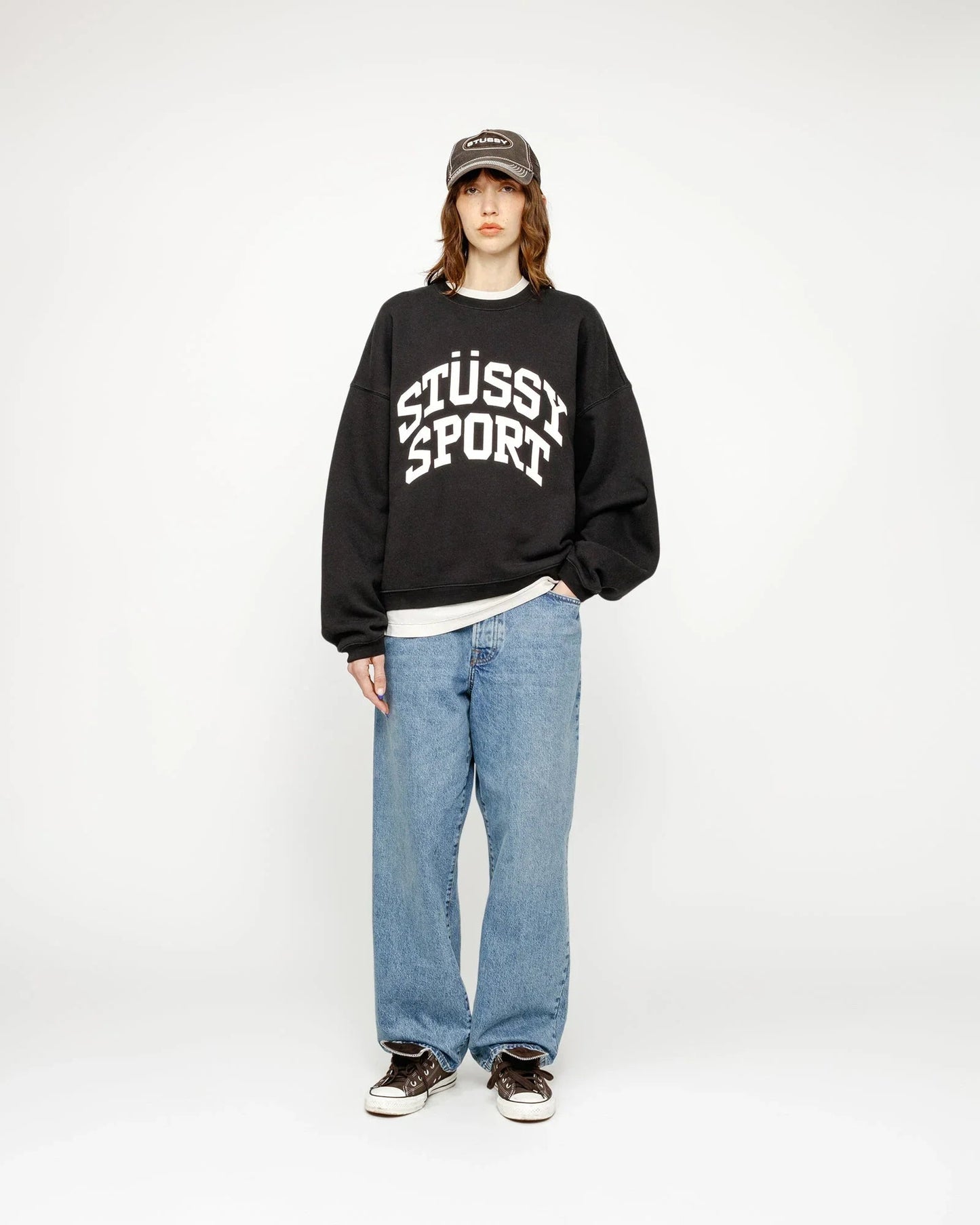 CREW CRACKLE OVERSIZED