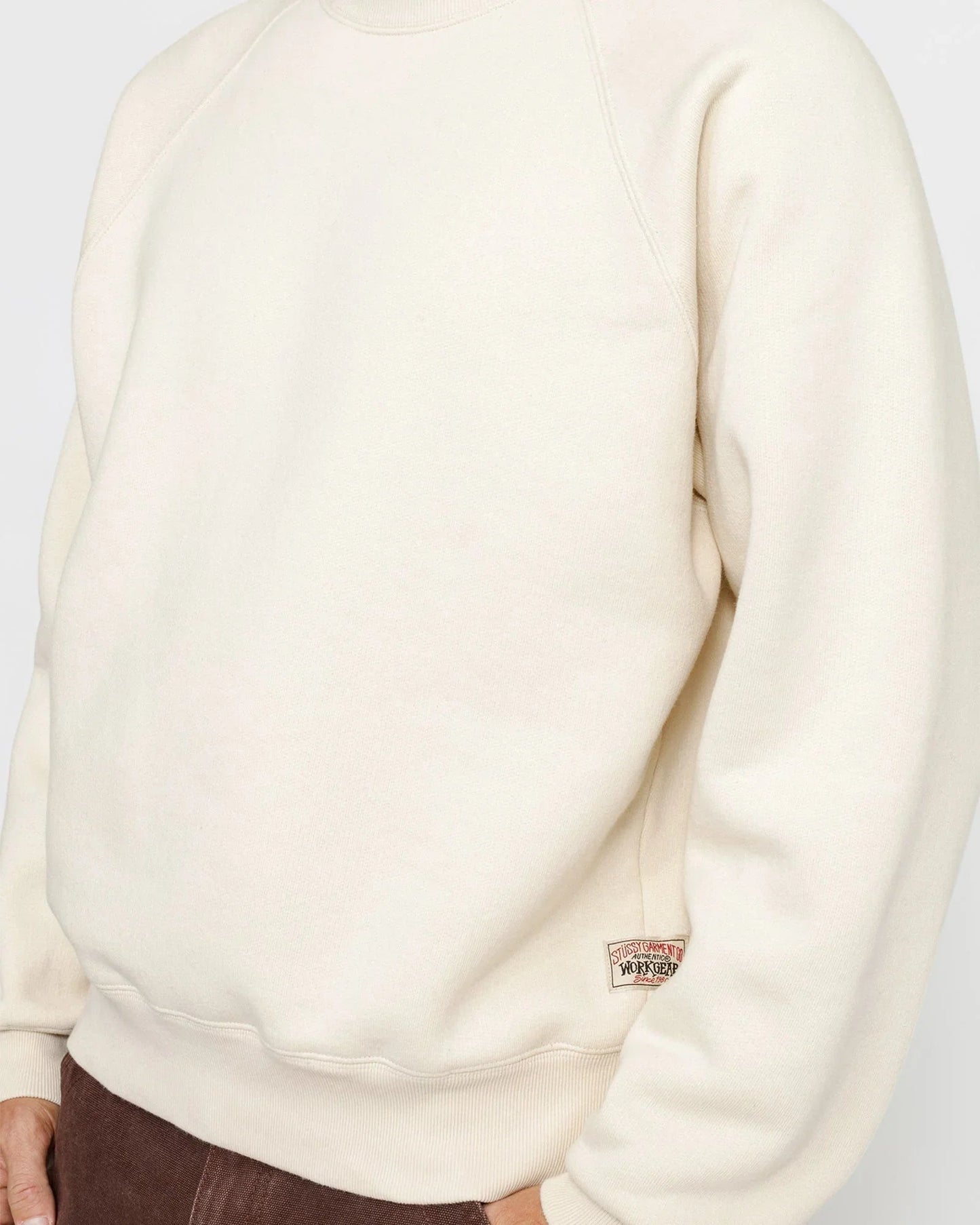 CREW RAGLAN FLEECE