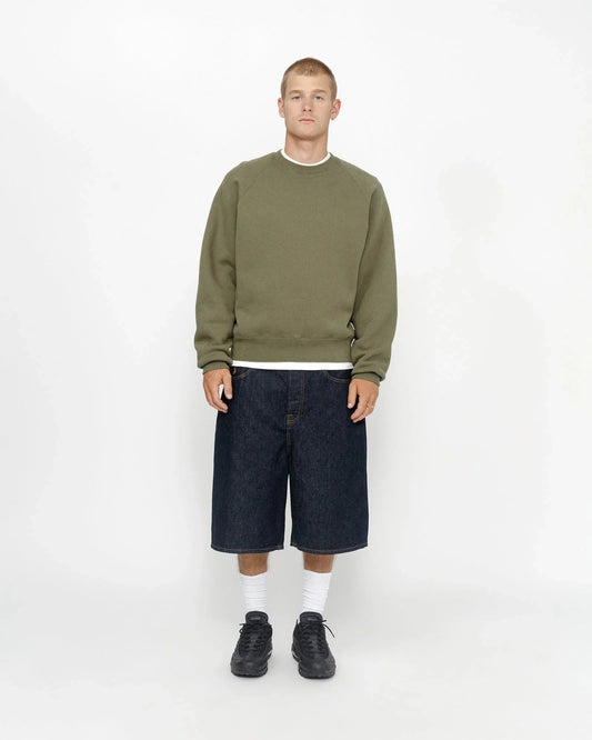 CREW RAGLAN FLEECE