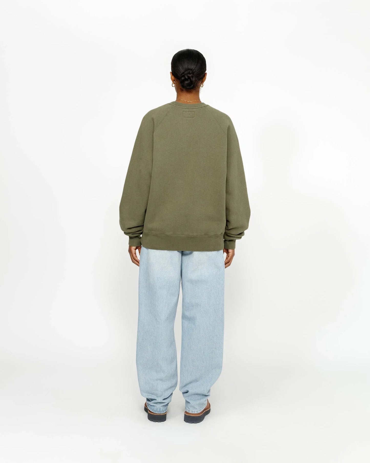 CREW RAGLAN FLEECE