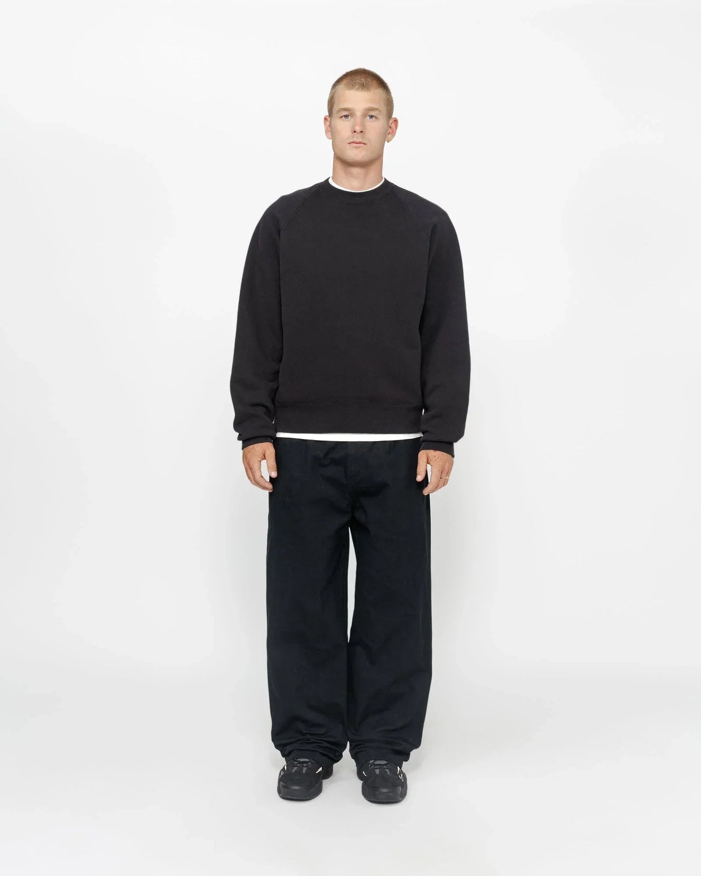 CREW FLEECE RAGLAN