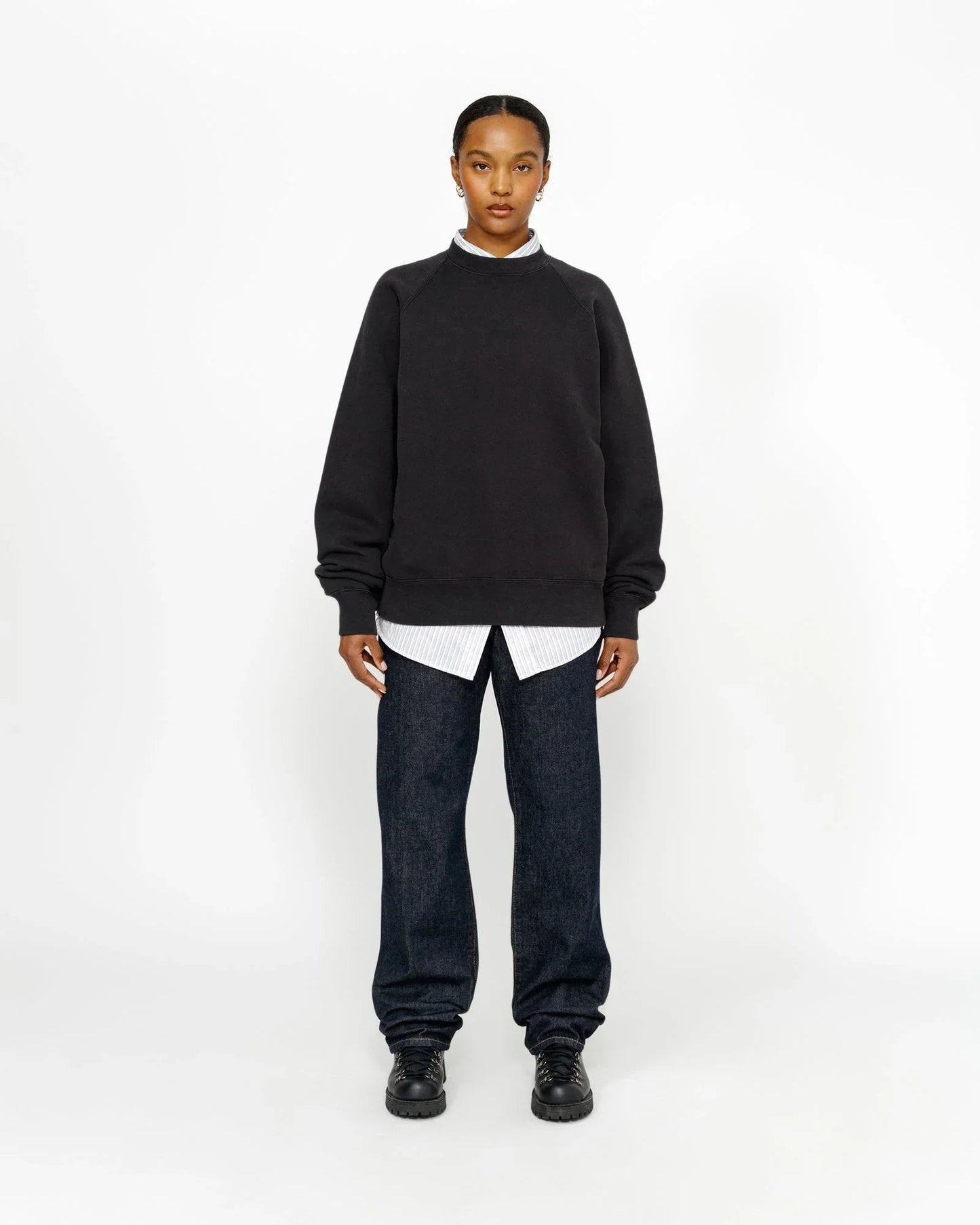 FLEECE RAGLAN CREW