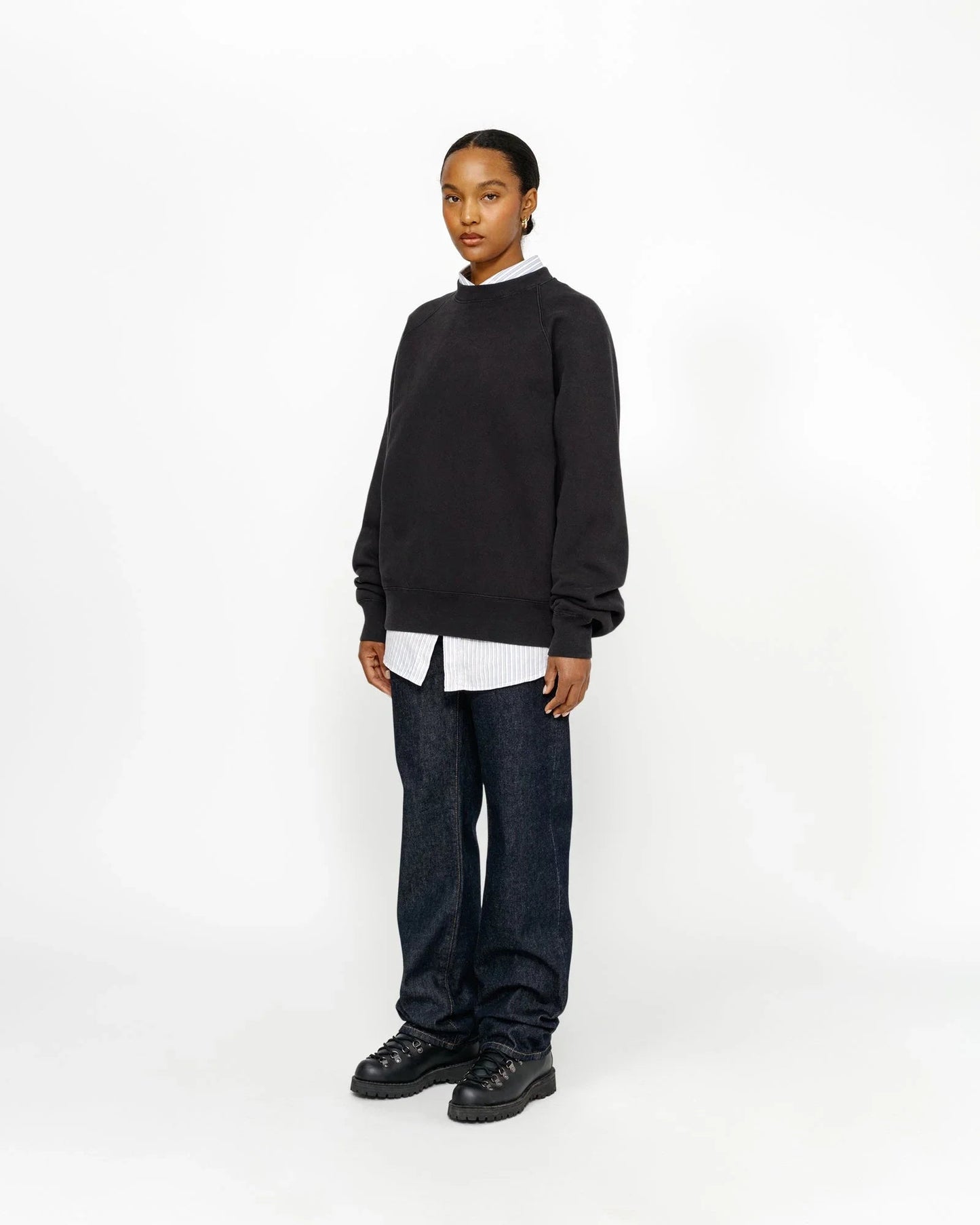 CREW FLEECE RAGLAN