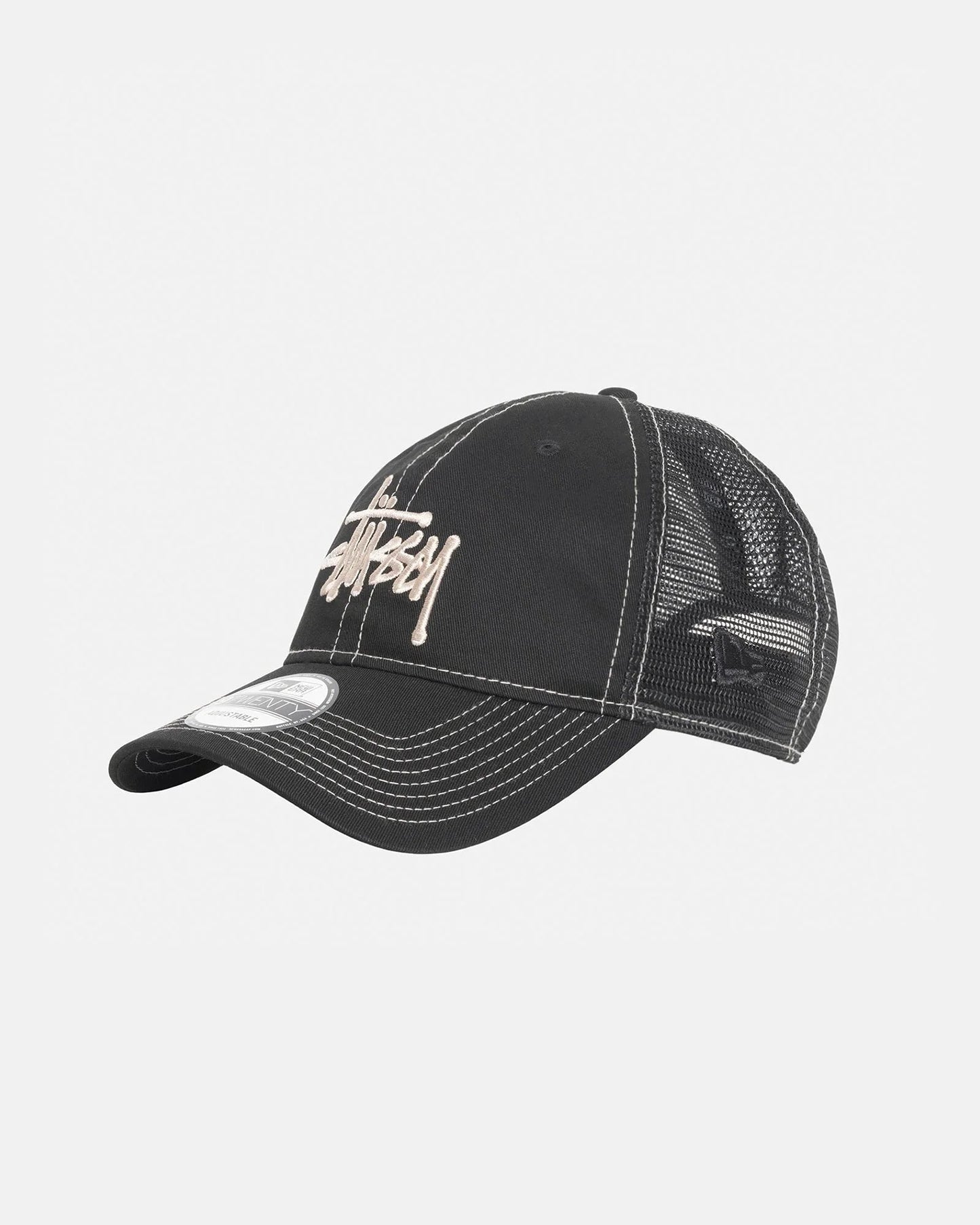 CAP TRUCKER BASIC BLACKOUT