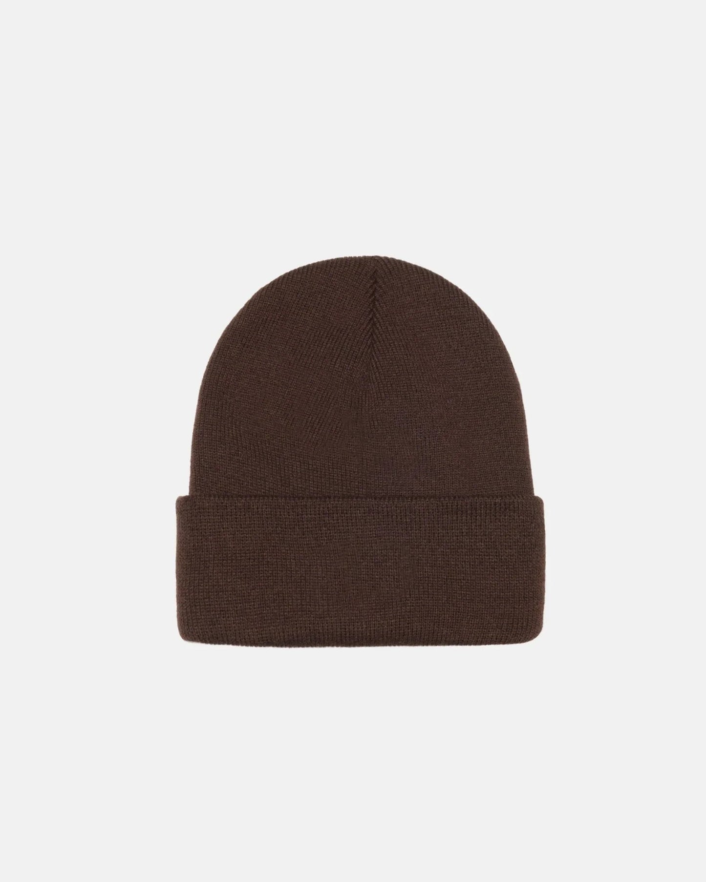 BEANIE CUFFED DARK STOCK