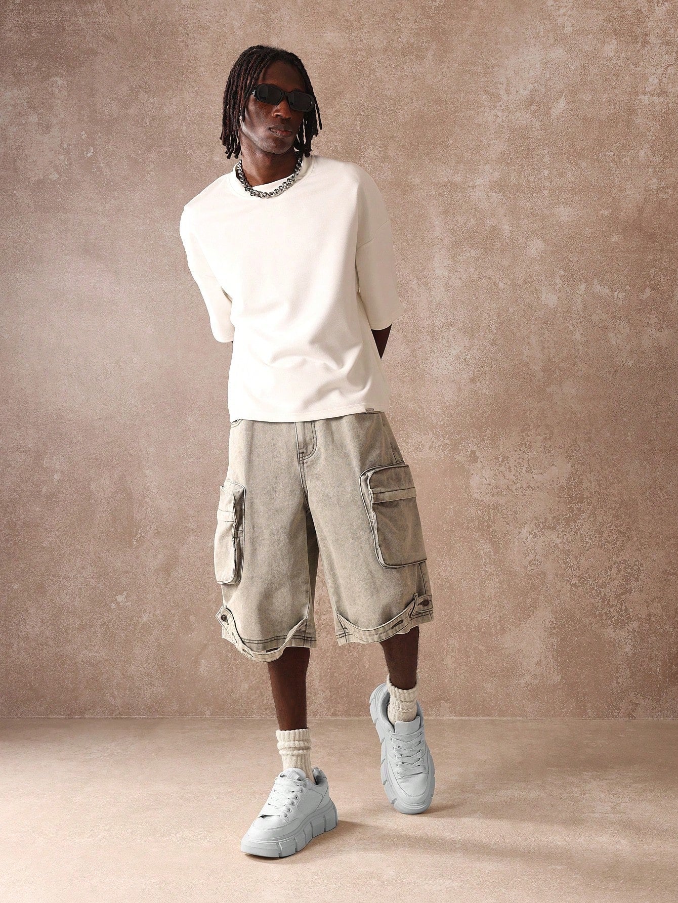 Camiseta Boxy Oversized Veludo