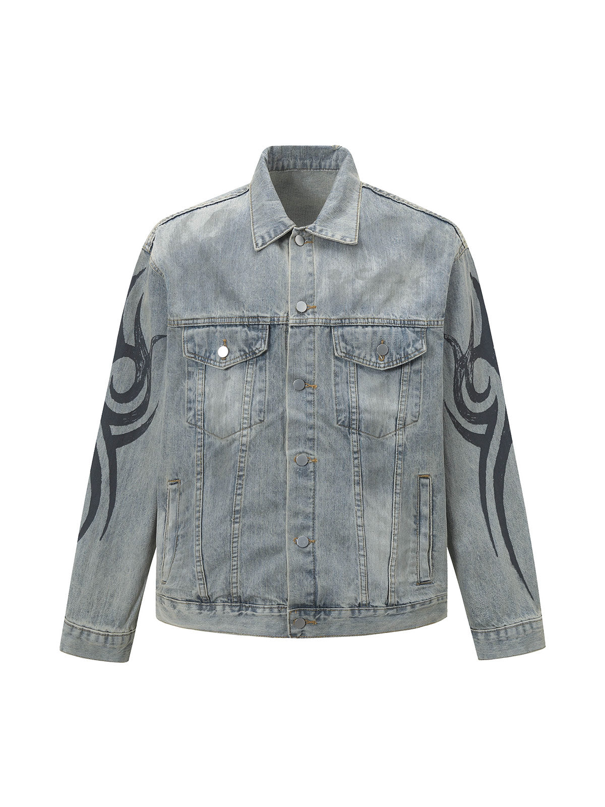 JAQUETA TOTEM WASHED DENIM