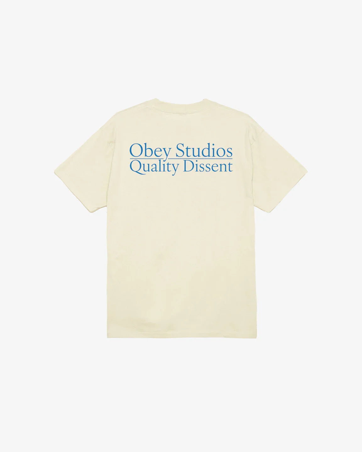 OBEY STUDIOS QUALITY DISSENT CLASSIC T-SHIRT