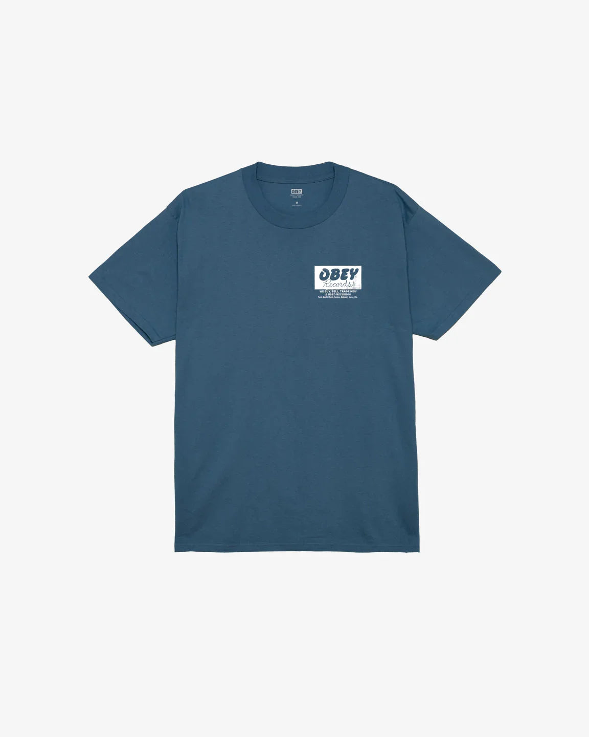 OBEY RECORDS BUY, SELL, TRADE CLASSIC T-SHIRT