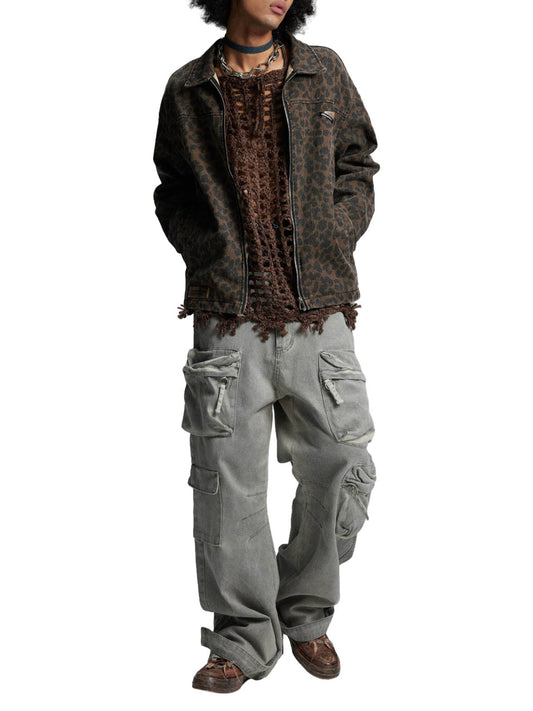 JAQUETA CHEETAH WASHED