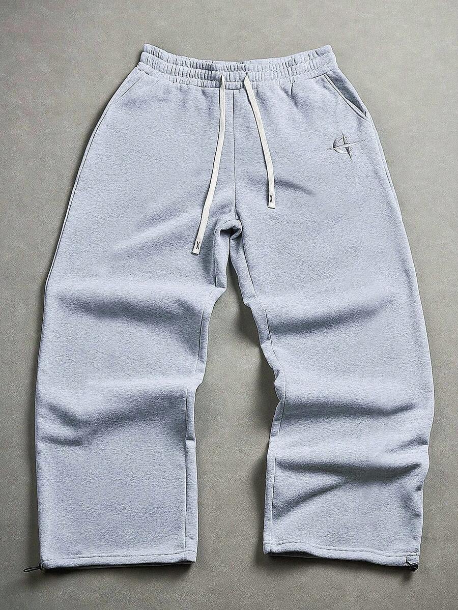 Calça Larga Masculina Cinza Claro STYNVO Urban