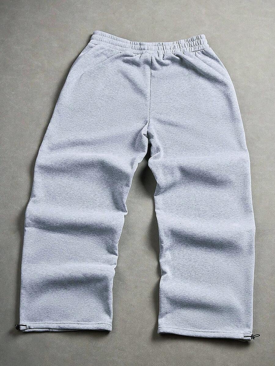 Calça Larga Masculina Cinza Claro STYNVO Urban