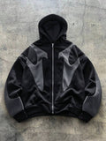 Moletom STYNVO Shadow Zip Oversized Black