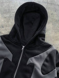 Moletom STYNVO Shadow Zip Oversized Black