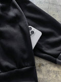 Moletom STYNVO Shadow Zip Oversized Black
