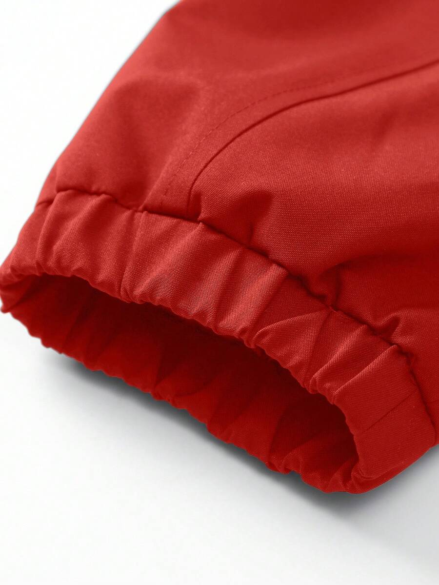 STYNVO Jaqueta Casual Versátil e Esportiva com Gola Alta para Homens, Estampa Gráfica Grande, Estilo de Casal Jovem, Bolsos Grandes, Jaqueta de Outono/Inverno