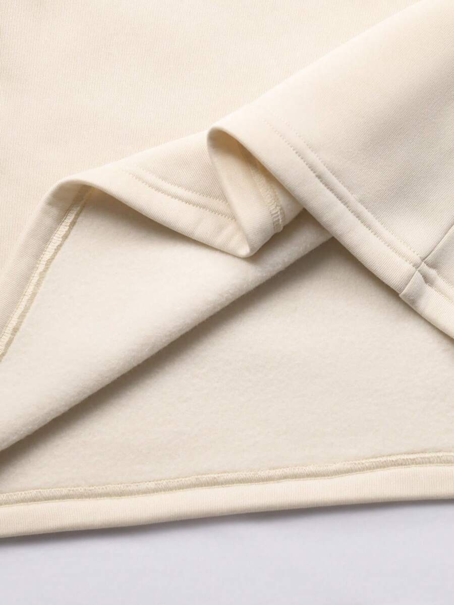 STYNVO Moletom Casual Masculino de Manga Longa com Ombros Caídos e Estampa, para Outono e Inverno