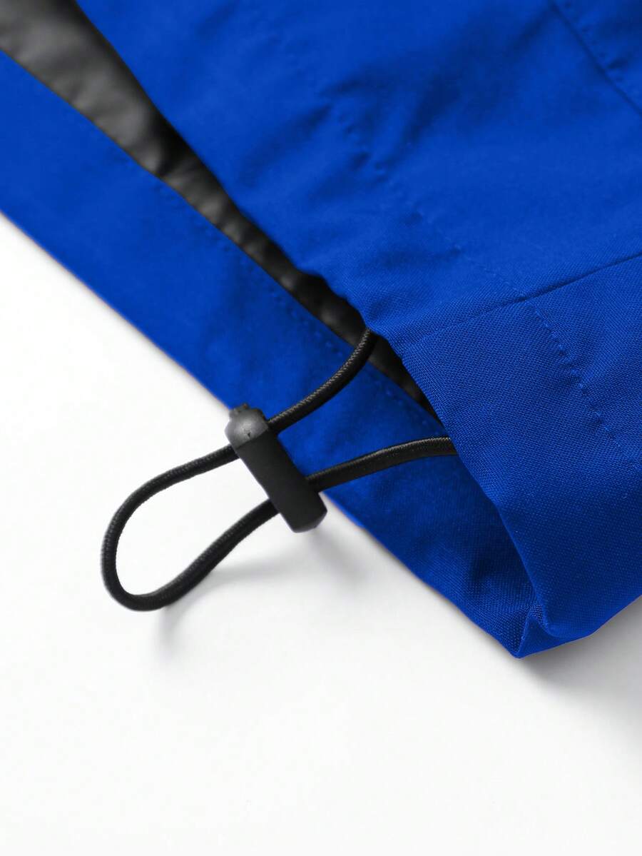 STYNVO Jaqueta Casual Versátil e Esportiva com Gola Alta para Homens, Estampa Gráfica Grande, Estilo de Casal Jovem, Bolsos Grandes, Jaqueta de Outono/Inverno