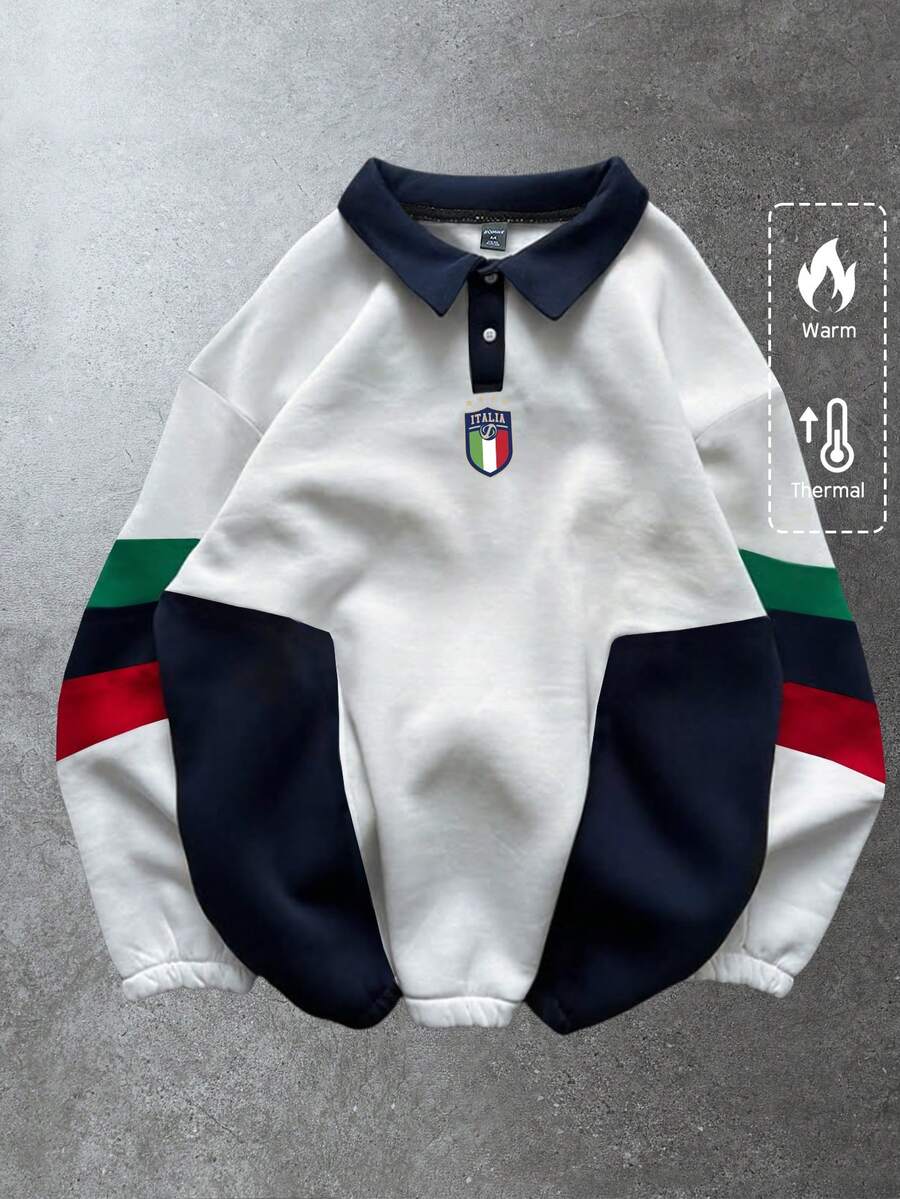 Moletom Polo Brasil ROMWE