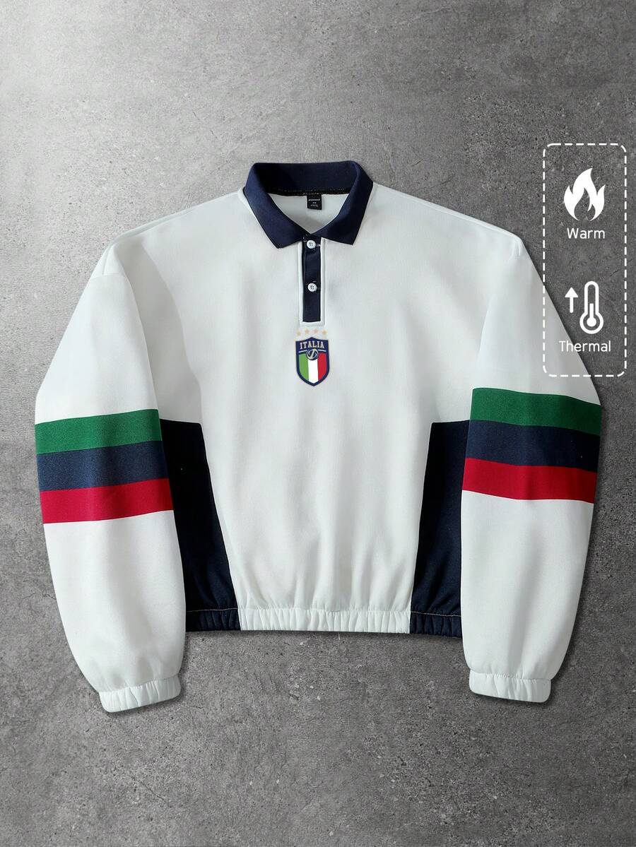 Moletom Polo Brasil ROMWE
