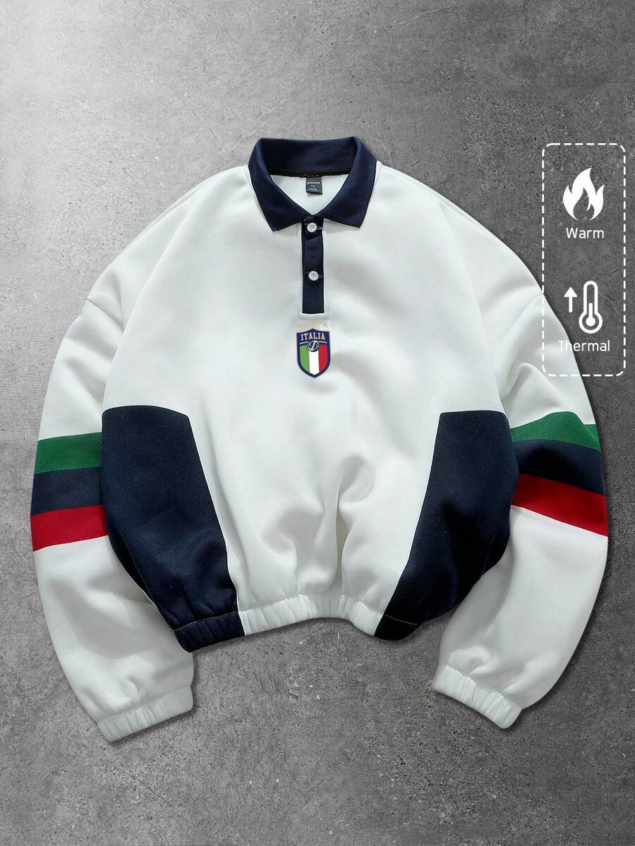 Moletom Polo Brasil ROMWE