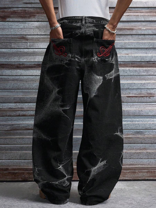 Calças Casuais Masculinas Bordadas STYNVO Urban