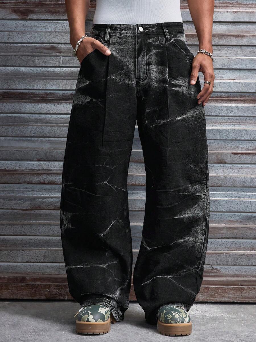Calças Casuais Masculinas Bordadas STYNVO Urban
