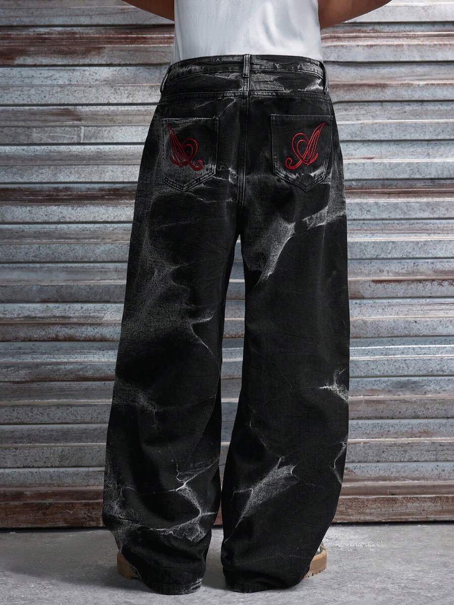 Calças Casuais Masculinas Bordadas STYNVO Urban