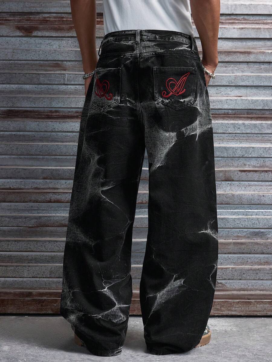 Calças Casuais Masculinas Bordadas STYNVO Urban