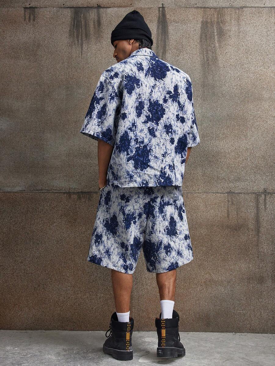 Conjunto Floral Oversized Masculino STYNVO Summer Vibes