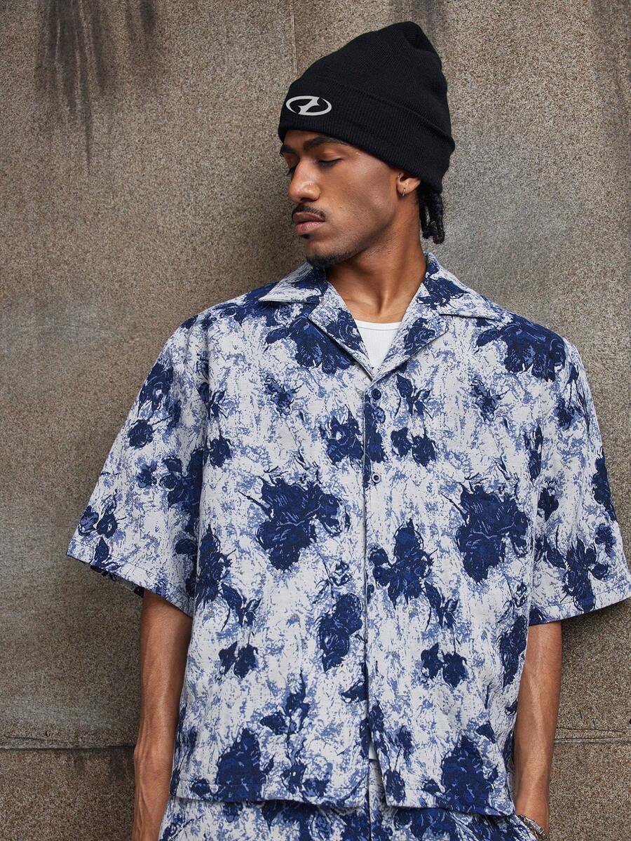 Conjunto Floral Oversized Masculino STYNVO Summer Vibes