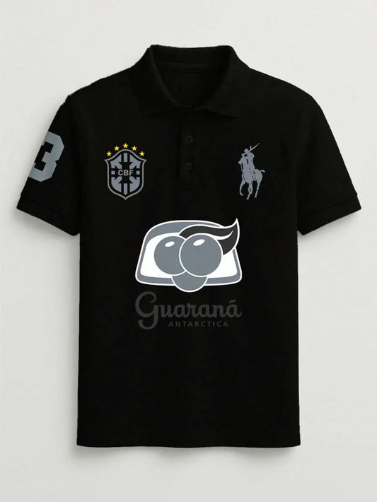 Camisa Polo Brasil Streetwear Crisp