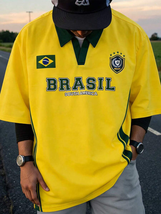 Camiseta Manfinity Brasil Street