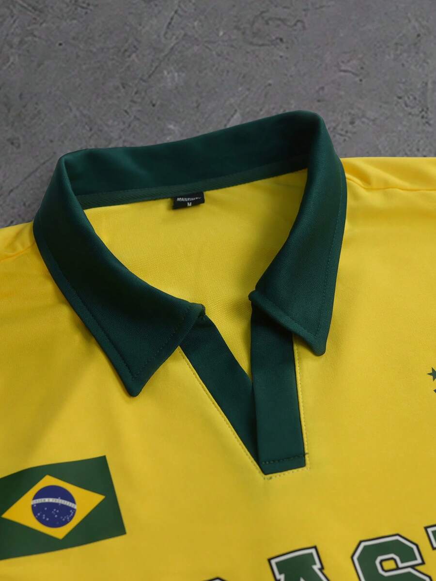Camiseta Manfinity Brasil Street