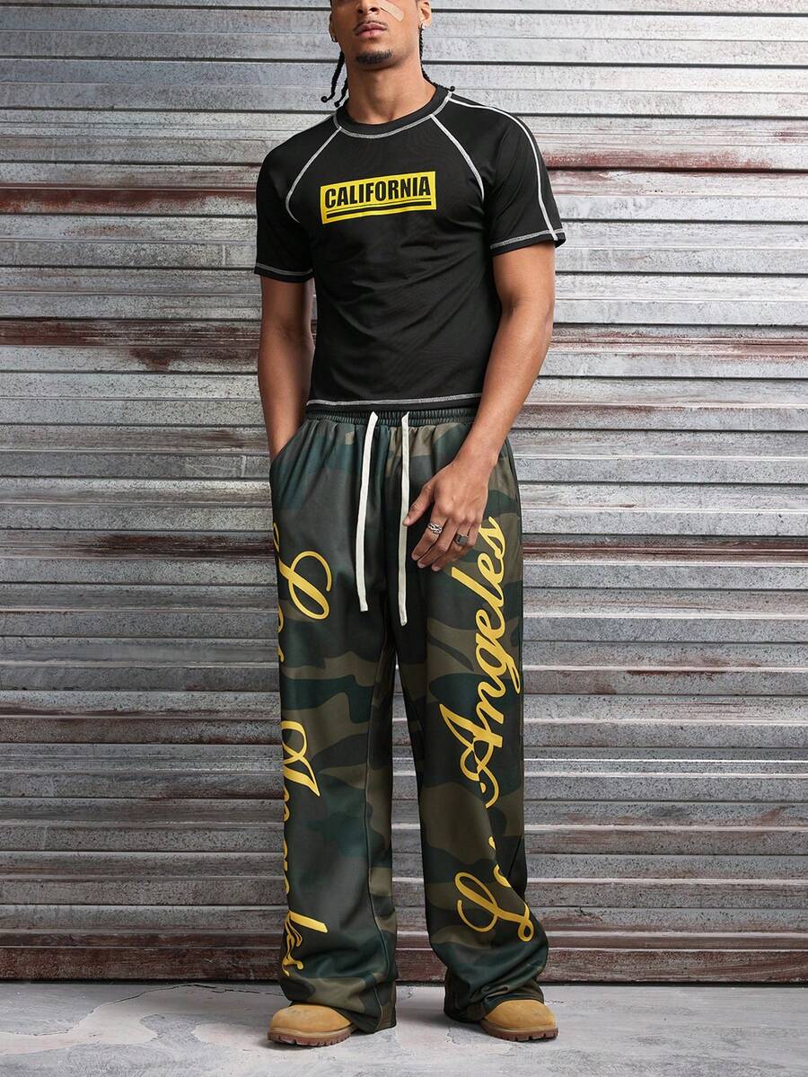 Conjunto Casual Masculino Camuflado STYNVO Urbano