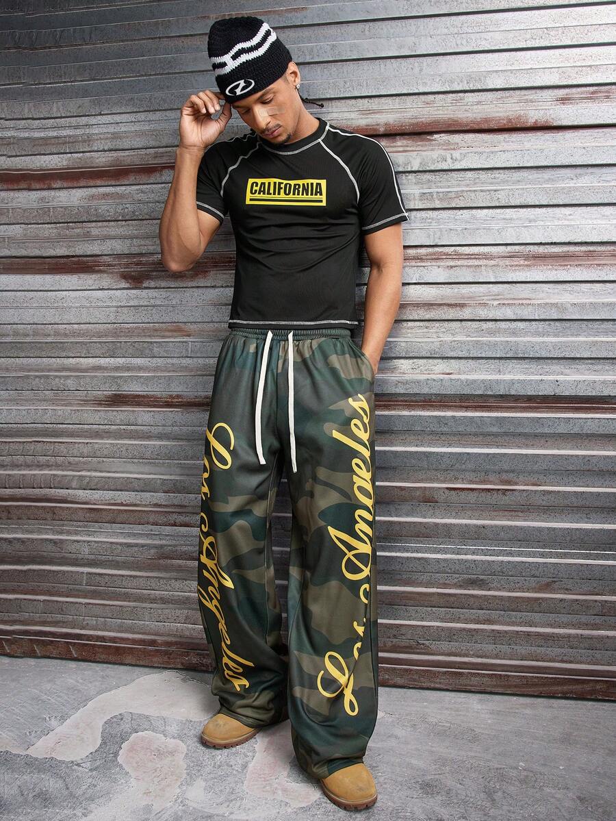 Conjunto Casual Masculino Camuflado STYNVO Urbano